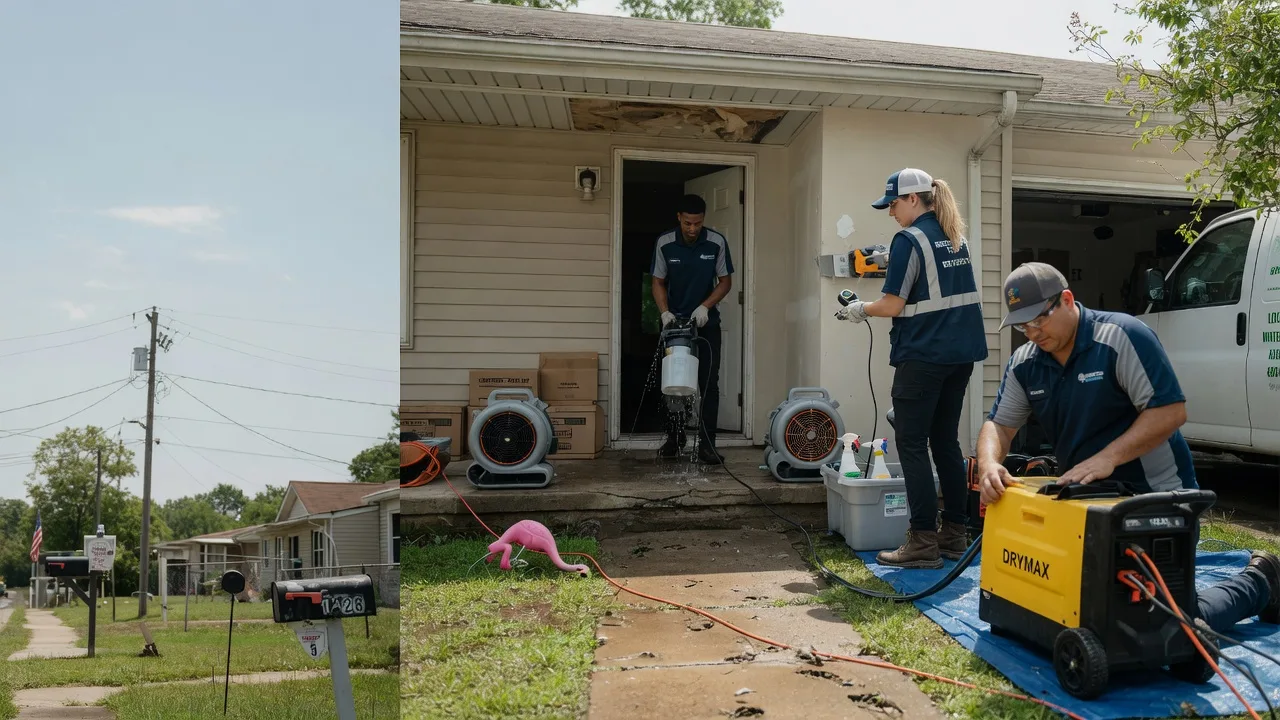 Storm Damage Water Removal in Dresser, WI near me